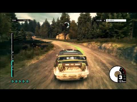 Dirt 3 Gameplay PS3 HD Finland Rally Stage 5