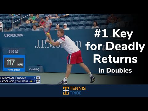 The #1 Key for Deadly Returns in Doubles Tennis