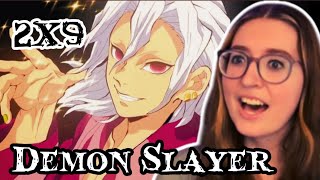 THE INFILTRATION BEGINS! | DEMON SLAYER 2x9 REACTION | THE ENTERTAINMENT DISTRICT ARC
