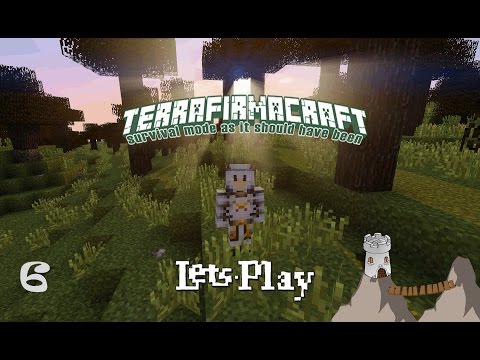 Minecraft: TerraFirmaCraft | Ep. 6 | CONSTRUCTION OF THE BASE
