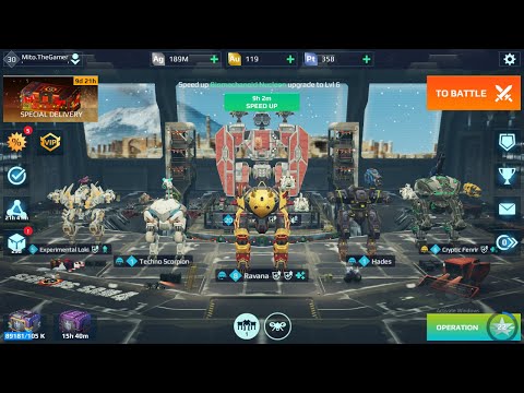 #War Robots / Its #Scorpion & #Hades  time  /Mito TheGamer/