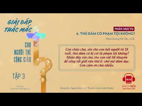 GIẢI ĐÁP THẮC MẮC CHO NGƯỜI TRẺ - THỦ DÂM CÓ PHẠM TỘI KHÔNG?