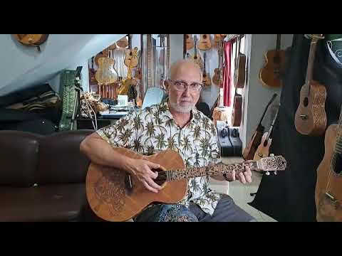 Blueberry NEW IN STOCK Handmade TENOR Guitar Celtic Motif image 11