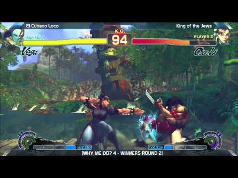 SSF4: El Cubano Loco vs Jonah - Why Me Dojo? 4