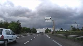 preview picture of video 'Driving Along The N12 E50 Between Saint-Brieuc & Plérin, Brittany, France 26th August 2011'