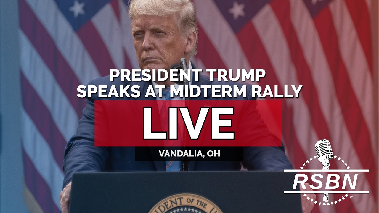LIVE: President Trump Speaks at Midterm Rally in Vandalia, OH - 10/03/26