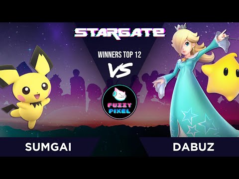 Sumgai (Pichu) vs Dabuz (Rosalina) - Winners Top 12 - Stargate #42