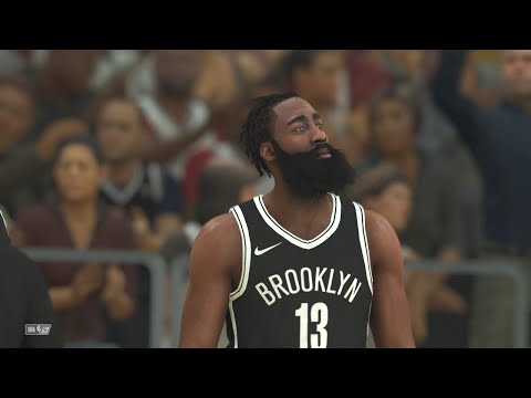NBA 2K21 - Los Angeles Lakers Vs Brooklyn Nets (James Harden) PS4 Gameplay Hall Of Fame