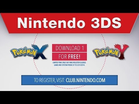 Nintendo 3DS - Free Pokémon X / Pokémon Y Digital Download Offer (US/CAN)