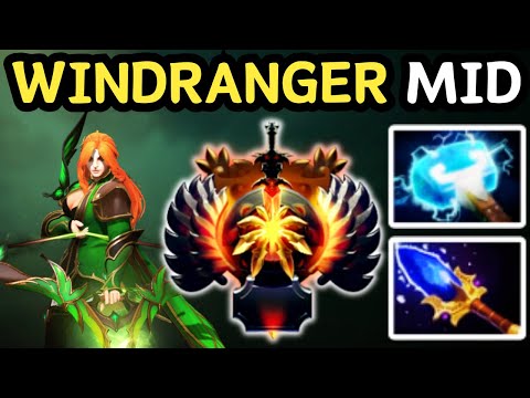 🔥 THE MOST DEADLY RANGED MIDLANE 💀 | WINDRANGER DOTA 2 🔥