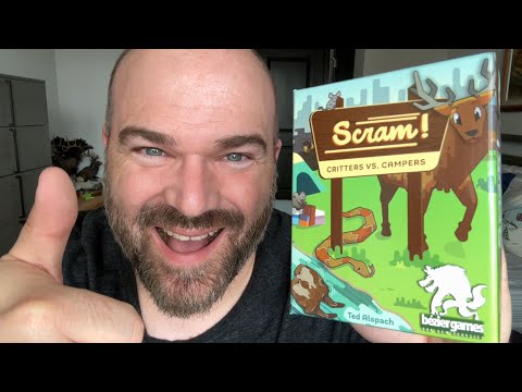 Scram! A Team Based Card Game - Review plus bonus 2 player rules