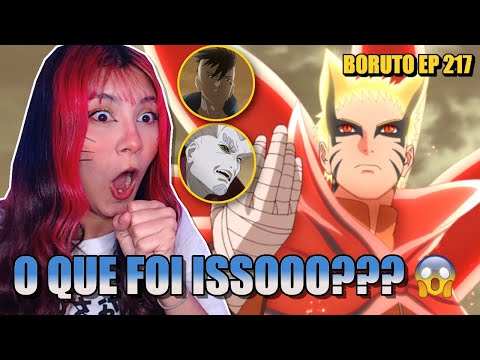 NIXIE REACT | CHOREI TANTO... | EP 217 BORUTO