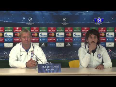 25.08.2014_БАТЭ (Борисов, Беларусь) - Слован (Братислава, Словакия). Предматчевая пресс-конференция