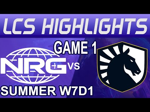 NRG vs TL Game 1 Highlights | LCS Summer W7D1 2024 | NRG Kia vs Team Liquid by Onivia