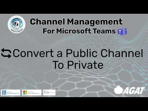 How to Convert a Public Channel To Private in Microsoft Teams