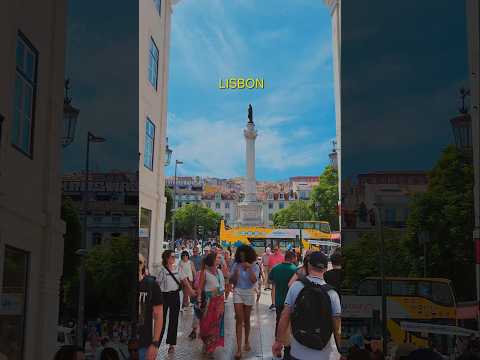 Walking in Lisbon PORTUGAL #lisboa #shorts #lisbon #portugal