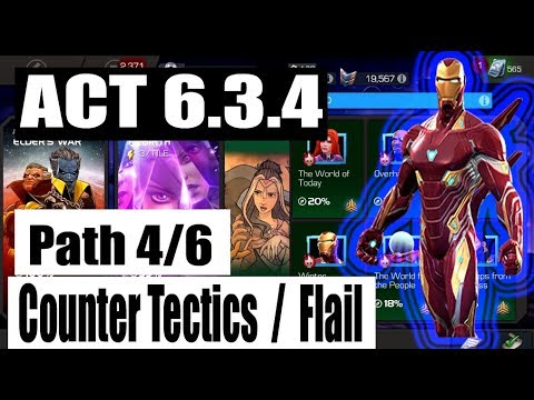 Act 6.3.4 Path 4/6 (Counter Tactics/Flail/Other Nodes) - Marvel Contest of Champions