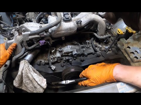 Replacing Head Gaskets Subaru 2.5 Pt3-Intake Manifold Removal (GoPro) EP162