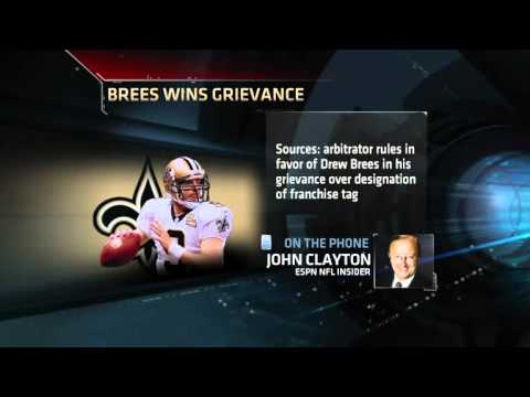 NFL: Arbitrator rules in Brees favor