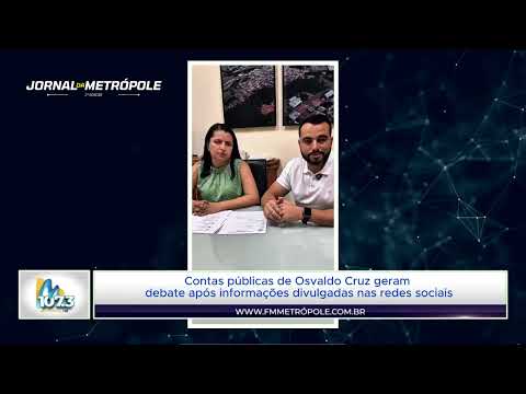 Contas públicas de Osvaldo Cruz geram debate nas redes sociais