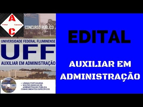 Apostila Concurso UFF 2016 - Auxiliar em Administração