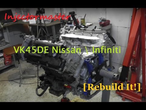 Nissan Infiniti FX45 VK45DE. Сборка.