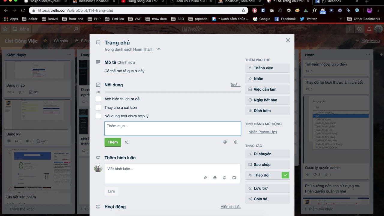 [Sử dụng trello ] - Hướng dẫn sử dụng Trello
