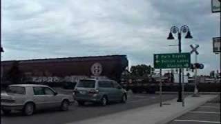 preview picture of video 'BNSF Merchandise Train in Wadena, Minnesota'