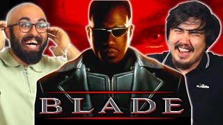 *BLADE* had us fired up (First time watching reaction)