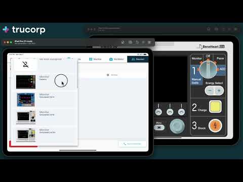 TruMonitor & TruVent Simulation Apps