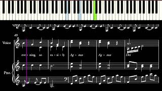 Stina Nordenstam - Murder in Mairyland Park (piano/voice arrangement)