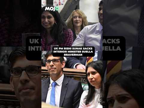 UK PM Rishi Sunak Sacks Suella Braverman After Her Comments on Pro Palestine Rally #shorts #breaking