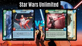 Gar ECL vs. Boba (LAW) Yellow | Star Wars Unlimited Local Gameplay