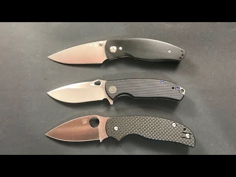 TRM Neutron VS. WE Rectifier VS. Spyderco Sage 5