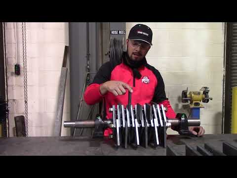 Part of a video titled Shredder Blade Replacement - YouTube