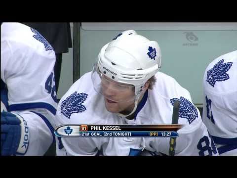 Kessel 2nd Goal - Leafs 3 vs Bruins 3 - Feb 15th 2011 (HD)