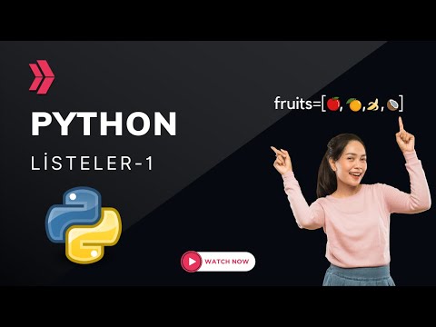 Python Dersleri -15  | Listeler-1