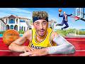 Asking Millionaires To 1v1 On THEIR Basketball Court
