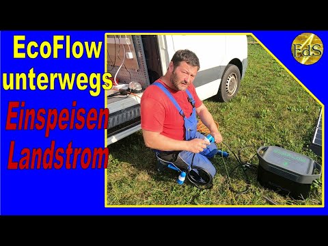 EcoFlow Delta am Landstrom Anschluss / Ist das möglich ?! / Autark Wohnmobil Strom, welche Gefahren?