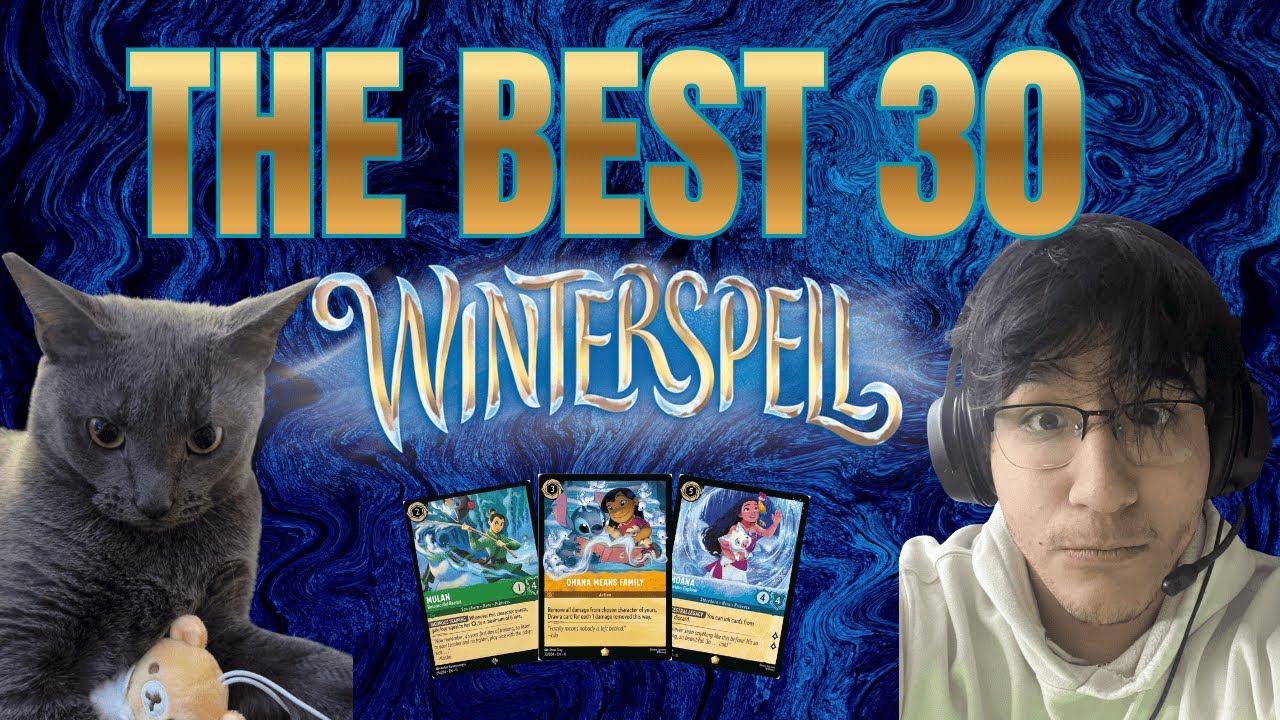 THE 30 BEST WINTERSPELL CARDS - DISNEY LORCANA META GAME