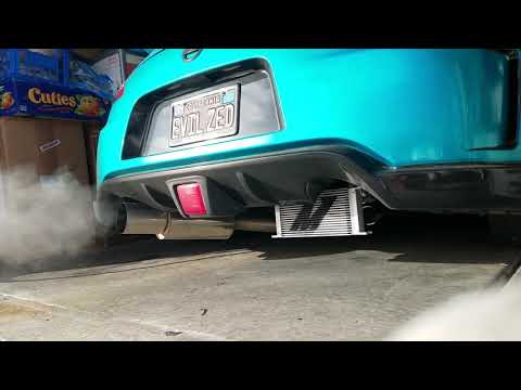 Nissan nismo 370z with ISR long tube headers, ISR Y pipe and Greddy revolution RS Race