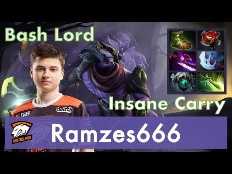 Ramzes666 Faceless Void Safelane | Bash Lord | 7.07 Update Patch Dota 2 Gameplay Pro MMR