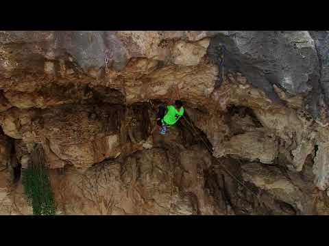 Rock Climbing in Malta - James' Smoothie - Grade 8a