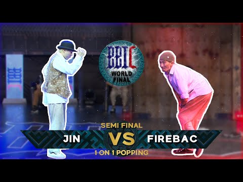 Jin vs Firebac｜BBIC 2021 1on1 Popping 4-2