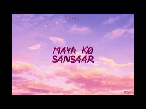 Maya Ko Sansaar (Malai luki luki) - Deeya gurung [ official lyrical video ]