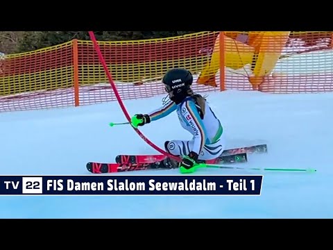 SPORT TV22: Das Rennen Teil 1 FIS Damen Slalom auf der Seewaldalm 2022