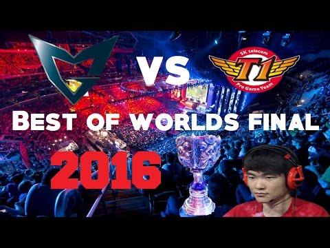 BEST OF WORLDS 2016 FINALS - SKT vs SSG HIGHLIGHTS - All Games, S6, LoL Championship