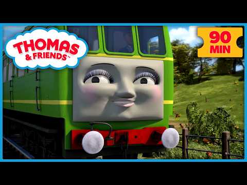 Meet Daisy the Diesel Engine! | Thomas & Friends | 90+ Minutes! - Kids TV Series, Kingdom Kids Zone - Thomas & Friends