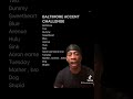 Baltimore Accent Challenge