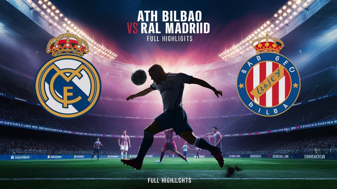 Ath Bilbao vs Real Madrid Full Match Highlights